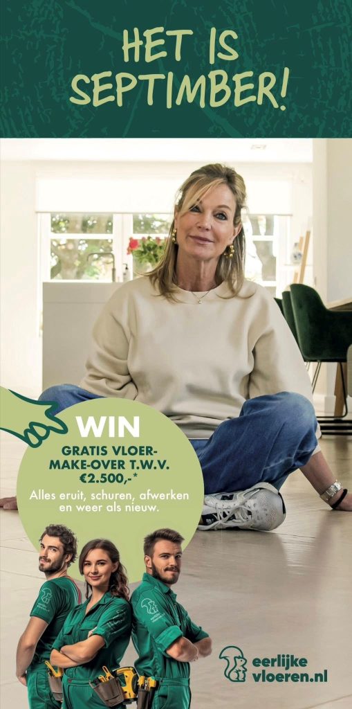 SepTIMBER - Maak kans op een gratis vloer make-over